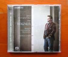 BIS Hybrid SACD WAGNER RECITAL James RUTHERFORD (baritone) Bergen P.O./LITTON comprar usado  Enviando para Brazil