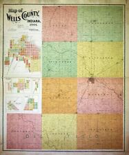 1901 map wells for sale  Saint Augustine