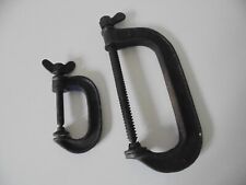Used, TWO RECORD G CLAMPS NO 2 & NO 6 for sale  Shipping to South Africa