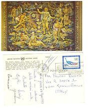 1892 cartolina onu usato  Casatenovo