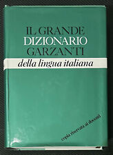 Grande dizionario garzanti usato  Villamiroglio