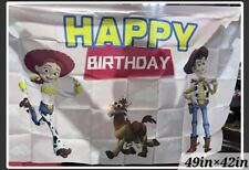 Toy Story pano de fundo feliz aniversário - 49 pol×42 pol, usado comprar usado  Enviando para Brazil