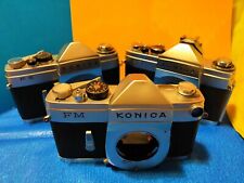 Used, (Two Bodies) for collector KONICA FP + FM Film Camera 1963 ÷ 1965  for sale  Shipping to South Africa