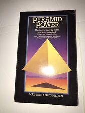 Pyramid Power de Max Toth y Greg Nielsen 1981 edición británica libro de bolsillo segunda mano  Embacar hacia Argentina