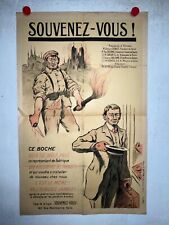 Rare affiche ancienne d'occasion  Lille-