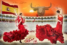 New Spain, image Espagne flamenco pour toro segunda mano  Embacar hacia Mexico