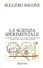 Scienza sperimentale ruggero usato  Italia