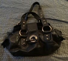 Black leather handbag for sale  DOVER