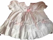 White pink frilly for sale  PEMBROKE