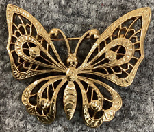 Vintage butterfly brooch for sale  Waterloo