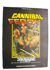 Cannibal ferox synopsis d'occasion  Châtelaillon-Plage