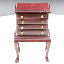 Vintage Wooden small Queen Anne Dressing Table - Dollhouse Miniature 1:12 scale for sale  Shipping to South Africa