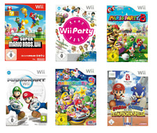 Juegos de Nintendo Wii selección Mario Kart, Mario Party 8,9, Sports, Wii Party segunda mano  Embacar hacia Argentina