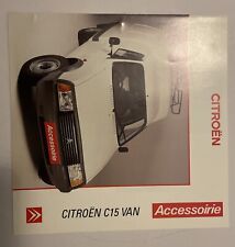 Citroen c15 brochure for sale  MELTON MOWBRAY
