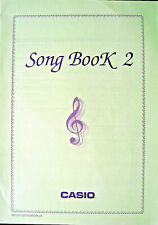 Livro de músicas Casio original 2 para teclados CTK, WK 44 páginas 10 músicas em muito bom estado. comprar usado  Enviando para Brazil