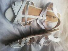 Sandales blanc taille d'occasion  Paris-