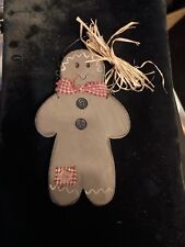 Gingerbread man wooden for sale  Barre