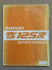 Suzuki ts125r service for sale  UK