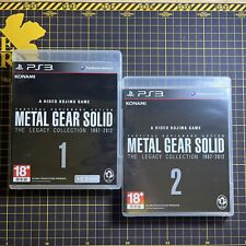 Disco limpo Metal Gear Solid: The Legacy Collection vídeo PS3 Ásia inglês comprar usado  Enviando para Brazil