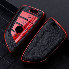 Usado, Capa protetora chave controle remoto vermelha para BMW X1 X3 X5 X6 X7 5 7 Series G30 G31 comprar usado  Enviando para Brazil