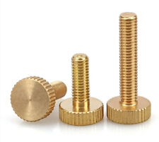 M10 brass knurled for sale  Shipping to Ireland