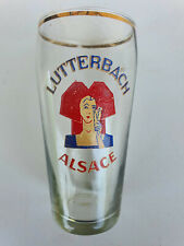 Verre émaillé Bière LUTTERBACH Alsace. d'occasion  Vesoul