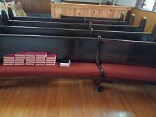 Vintage church pew for sale  Houghton