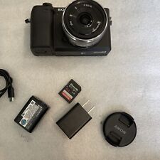 Sony Alpha a6400 4K 24. 2MP Mirrorless Digital Camera Kit 16MM 2.8 Lens 325 SC, used for sale  Shipping to South Africa