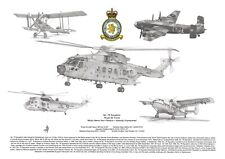 Squadron montage signed for sale  MELTON MOWBRAY