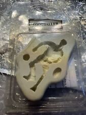 Silicone footballer mould for sale  SWINDON