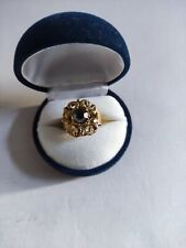 Anello dorato vintage usato  Milano