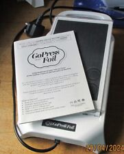 Gopress foil machine for sale  BURTON-ON-TRENT