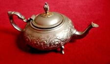 Used, Old vintage silver teapot metal for Drinking TEA in Traditional Moroccan Decorat for sale  Shipping to Canada