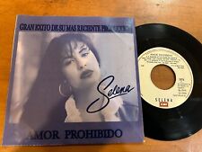 SELENA Amor Prohibido b/con Tus Desprecios 1994 GUATEMALA 7" 45 Latino Tex-Mex segunda mano  Embacar hacia Argentina