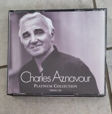 Charles aznavour platinum d'occasion  Les Pennes-Mirabeau