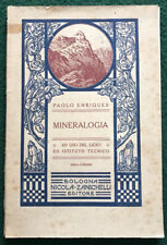 Mineralogia enriques zanichell usato  Venezia
