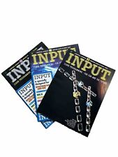 Input magazine issues for sale  SHEFFIELD