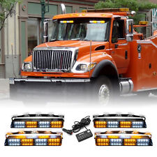Luz estroboscópica para pára-brisa 4X 16LEDs, 26 modos para caminhões de reboque veículos de construção, usado comprar usado  Enviando para Brazil