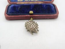 Sterling silver hedgehog for sale  TETBURY