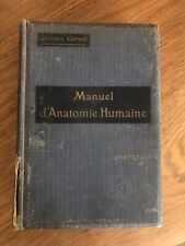 Manuel anatomie humaine d'occasion  Manosque