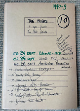 Pixies (Pale Saints) - Bossanova era - Rare collection of 1990 tour paperwork comprar usado  Enviando para Brazil