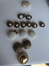 Cubiertas de botones vintage nostálgicas perlas y metales segunda mano  Embacar hacia Mexico
