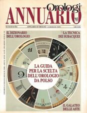 Annuario orologi supplemento usato  Italia