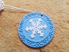 Wedgwood blue snowflake for sale  SHREWSBURY