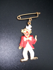 Petit clown broche d'occasion  Villeneuve-la-Guyard