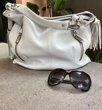 Genuine white leather for sale  LONDON