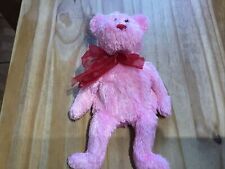 Pink beanie teddy for sale  Shipping to Ireland