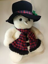 Christmas plush snowman for sale  East Lynne