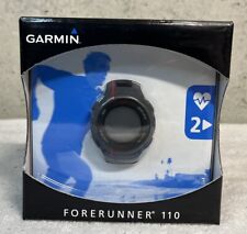 Relógio de corrida esportivo unissex Garmin Forerunner 110 preto e vermelho GPS - com carregador comprar usado  Enviando para Brazil