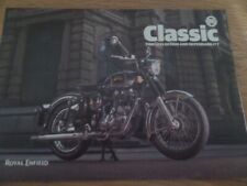 Royal Enfield Classic 500 Motorcycle Sales Brochure 2016 for sale  Shipping to South Africa